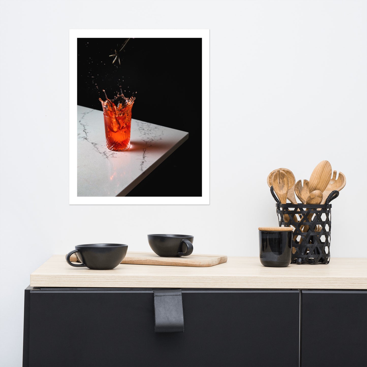 Splashy Negroni - Fine Art Photographic Print