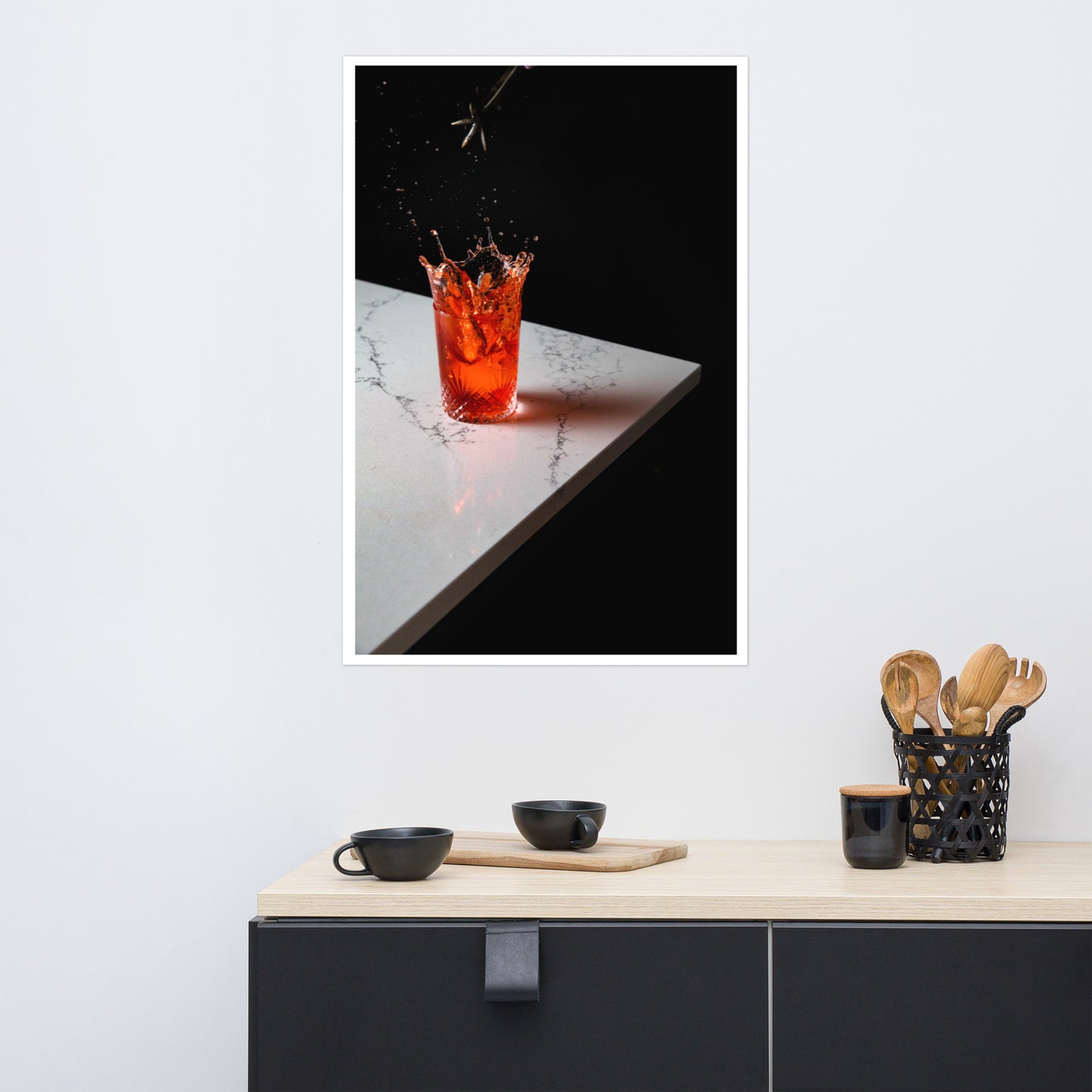Splashy Negroni - Fine Art Photographic Print