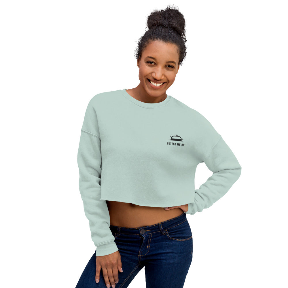 Butter Me Up Crop Sweatshirt