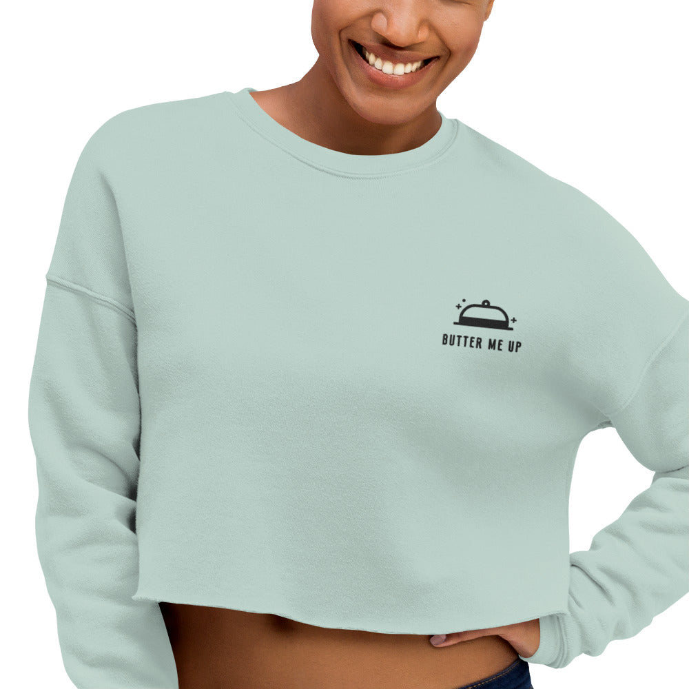 Butter Me Up Crop Sweatshirt