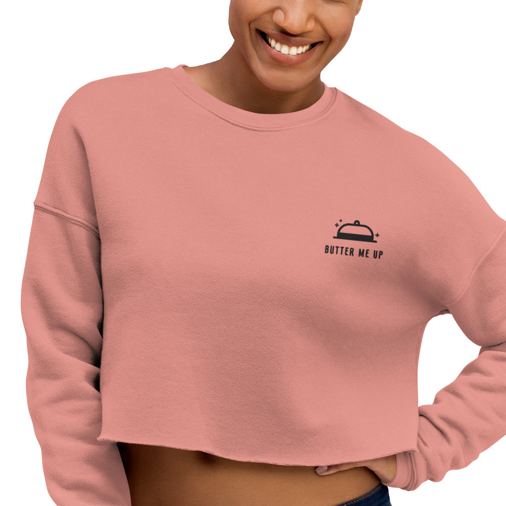 Butter Me Up Crop Sweatshirt