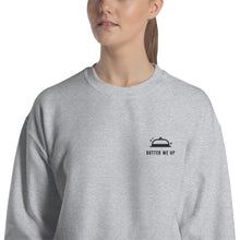 Load image into Gallery viewer, Butter Me Up Unisex Sweatshirt
