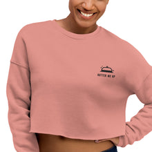 Load image into Gallery viewer, Butter Me Up Crop Sweatshirt
